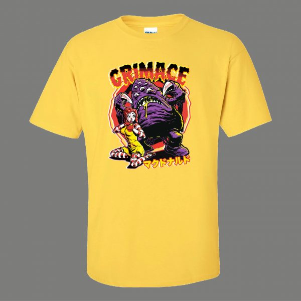 GRIMACE FAST FOOD HORROR ART PARODY QUALITY Shirt *MANY OPTIONS*