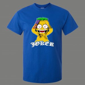 JOKER COMIC BART PARODY RARE ARTWORK Mens Shirt *MANY OPTIONS*