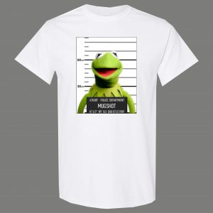 KERMIT THE FROG MUGSHOT PUPPET PARODY QUALITY Shirt