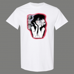 TOMIE JUNJI ITO ANIME CARTOON ART DESIGN CARTOON QUALITY SHIRT *FREE SHIPPING
