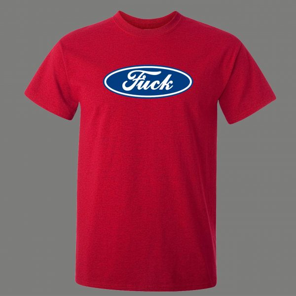 BUILT F*CK TOUGH AUTO MAKER LOGO PARODY QUALITY Shirt *MANY OPTIONS*