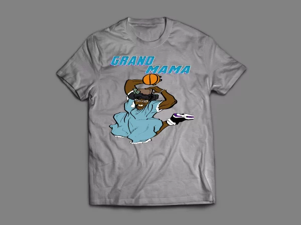 GRANDMAMA BASKETBALL PARODY SHIRT