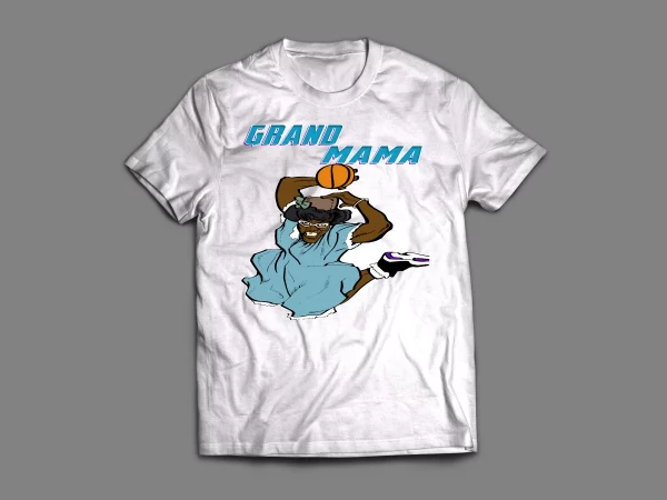 GRANDMAMA BASKETBALL PARODY SHIRT
