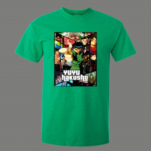 YUYU HAKUSHO ANIME CARTOON ART DESIGN CARTOON QUALITY SHIRT *FREE SHIPPING
