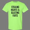 STEALING HEARTS & BLASTING FARTS WATCHOUT FOR LOVER BOY HUMOR QUALITY SHIRT