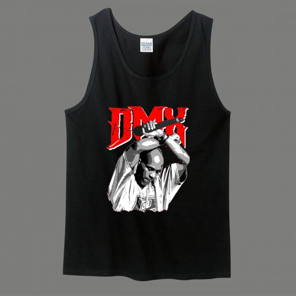 RUFFRYDERS DMX HIPHOP RAPPER CONCERT ACTION ENHANCED IMAGE QUALITY TANK TOP