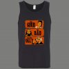 GOOD BAD AND UGLY LITTLE CHINA MOVIE CARTOON ART PARODY QUALITY TANK TOP