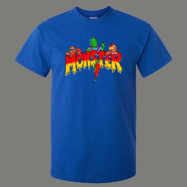 MONSTER CARTOONS VIDEO GAME 16 BIT FRANKENSTEIN SHIRT* MANY COLORS