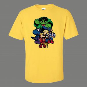 MARIO KOOPA COMICBOOK MASHUP PARODY CARTOONS FUNNY SHIRT* MANY COLORS