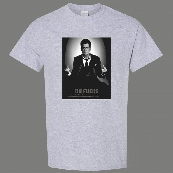 NO F*CKS GIVEN TWO BIRDS MEDIATION COMIC ACTOR QUALITY SHIRT