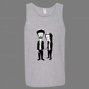 BEAV FICTION BUTTHEAD MOVIE PARODY RARE ART TANK TOP *MANY OPTIONS*