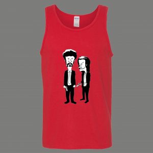BEAV FICTION BUTTHEAD MOVIE PARODY RARE ART TANK TOP *MANY OPTIONS*
