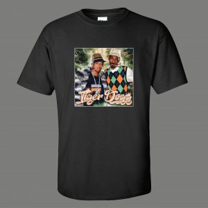 TIGER DOGG HIPHOP MEETS GOLF GANGSTERS QUALITY SHIRT *MANY SIZE OPTIONS