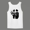 DEMON FICTION ANIME VILLAINS AND HEROES FUNNY PARODY QUALITY TANK TOP