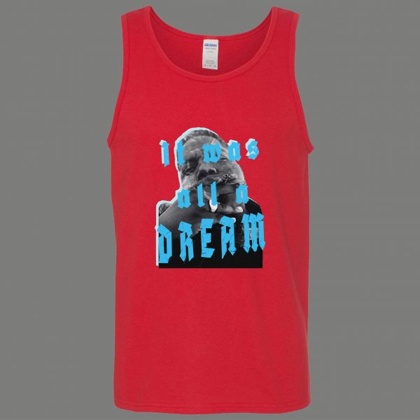 IT WAS ALL A DREAM BIGGIE SMALLS RARE ARTWORK Mens TANK TOP *MANY OPTIONS*