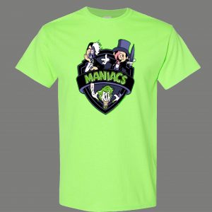 MANIACS JOKER BAT COMICBOOK PARODY CARTOONS FUNNY SHIRT* MANY COLORS