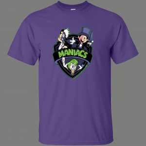 MANIACS JOKER BAT COMICBOOK PARODY CARTOONS FUNNY SHIRT* MANY COLORS