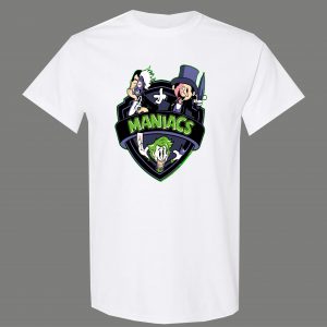 MANIACS JOKER BAT COMICBOOK PARODY CARTOONS FUNNY SHIRT* MANY COLORS