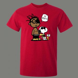 ODB OL DIRTY AND PEANUTS CARTOON ARTWORK RARE DESIGN QUALITY SHIRT**FULL FRONT** - Image 4