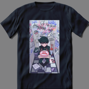 MP100 SHONEN ANIME MEGA PRINT ART SHIRT - Image 3