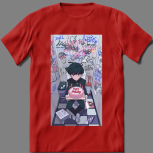 MP100 SHONEN ANIME MEGA PRINT ART SHIRT - Image 4