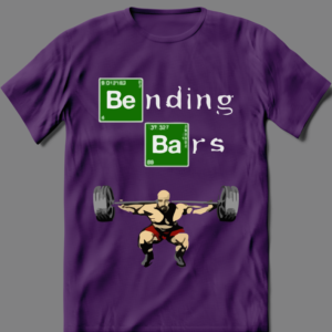 WEIGHTLIFTING TV PARODY BENDING BARS SHIRT - Image 5