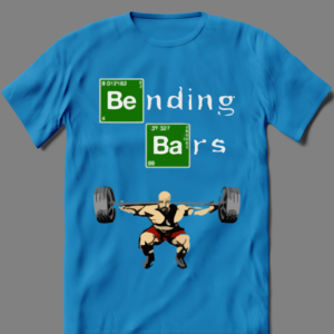 WEIGHTLIFTING TV PARODY BENDING BARS SHIRT - Image 4