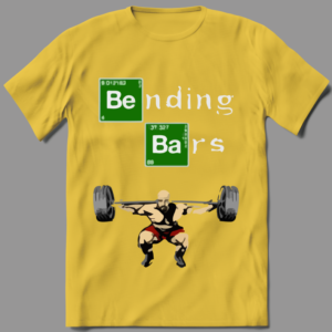 WEIGHTLIFTING TV PARODY BENDING BARS SHIRT - Image 3