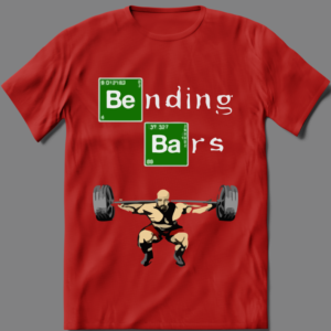 WEIGHTLIFTING TV PARODY BENDING BARS SHIRT - Image 2