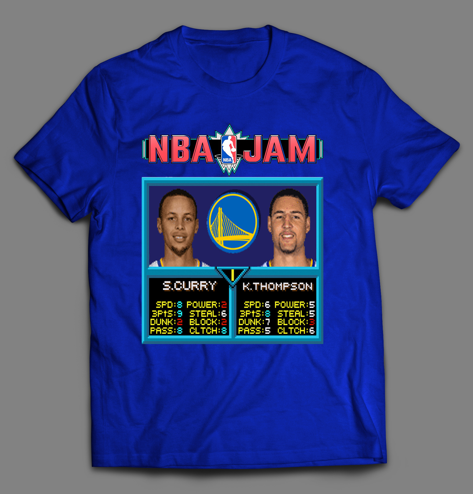 klay and curry nba jam blue