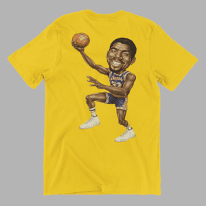 VINTAGE SALEM STYLE EARVIN MAGIC CARTOON SHIRT - Image 3