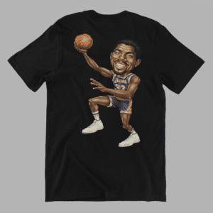 VINTAGE SALEM STYLE EARVIN MAGIC CARTOON SHIRT - Image 2
