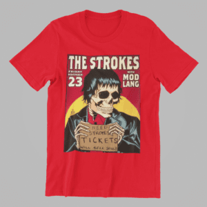 SELL SOUL FOR THE STROKES TIX BAND TEE