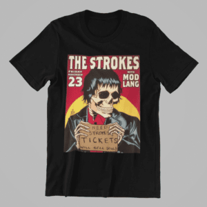 SELL SOUL FOR THE STROKES TIX BAND TEE - Image 2