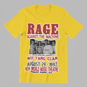 RAGE & WU VINTAGE 1997 CONCERT SHIRT - Image 3