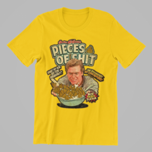 SHOOTER MCGAVIN PIECES OF SHIT CEREAL SHIRT - Image 5