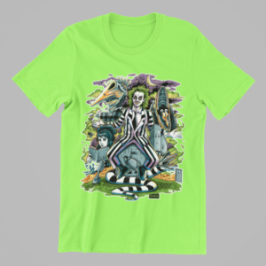 BEETLEJUICE RARE ART HALLOWEEN SHIRT - Image 2