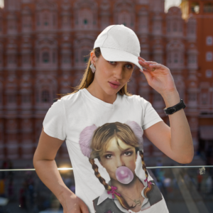 Pop Star Bubble Gum Big Head Shirt - Image 2