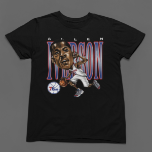 Basketball Legends Caricature Shirt – Tribute to the Game - Image 3