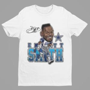 VINTAGE SALEM REMAKE EMMITT #22 DALLAS SHIRT - Image 3