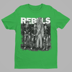Star Rebels Punk Band Cover Shirt - Image 2