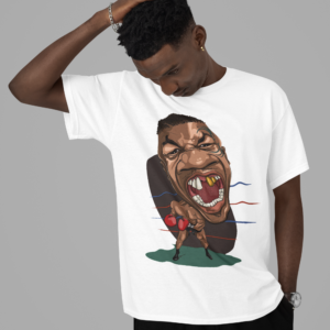 Boxing Legend Big Head T-shirt - Image 2