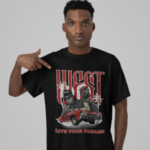 Dream Big, Stay Hustling" Graphic Tee - Image 4