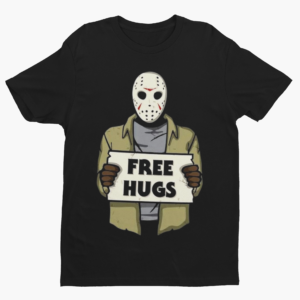 Funny “Free Hugs” Halloween Shirt – Horror-Inspired Tee - Image 5