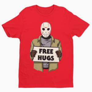 Funny “Free Hugs” Halloween Shirt – Horror-Inspired Tee - Image 4