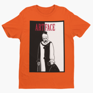 ARTFACE TERRIFIED GANGSTER HORROR SHIRT - Image 3