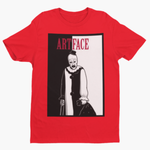 ARTFACE TERRIFIED GANGSTER HORROR SHIRT - Image 4