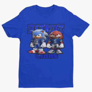 Detroit Sonic & Knuckles Football Shirt - Image 4