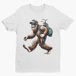 Golf Cartoon Where's Bigfoot & My Ball Shirt - Image 4