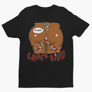 Vintage Humor Graphic Tee – Retro-Inspired Joke Shirt - Image 4